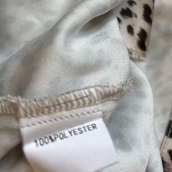 Princess Polly Animal Print Mini Skirt Silky Short Womens Size 6 - Picture 5 of 5